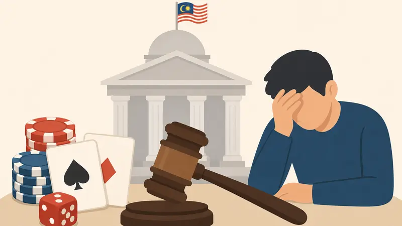 Malaysia: Utang Judi Tidak Bisa Dijadikan Alasan untuk Kebangkrutan